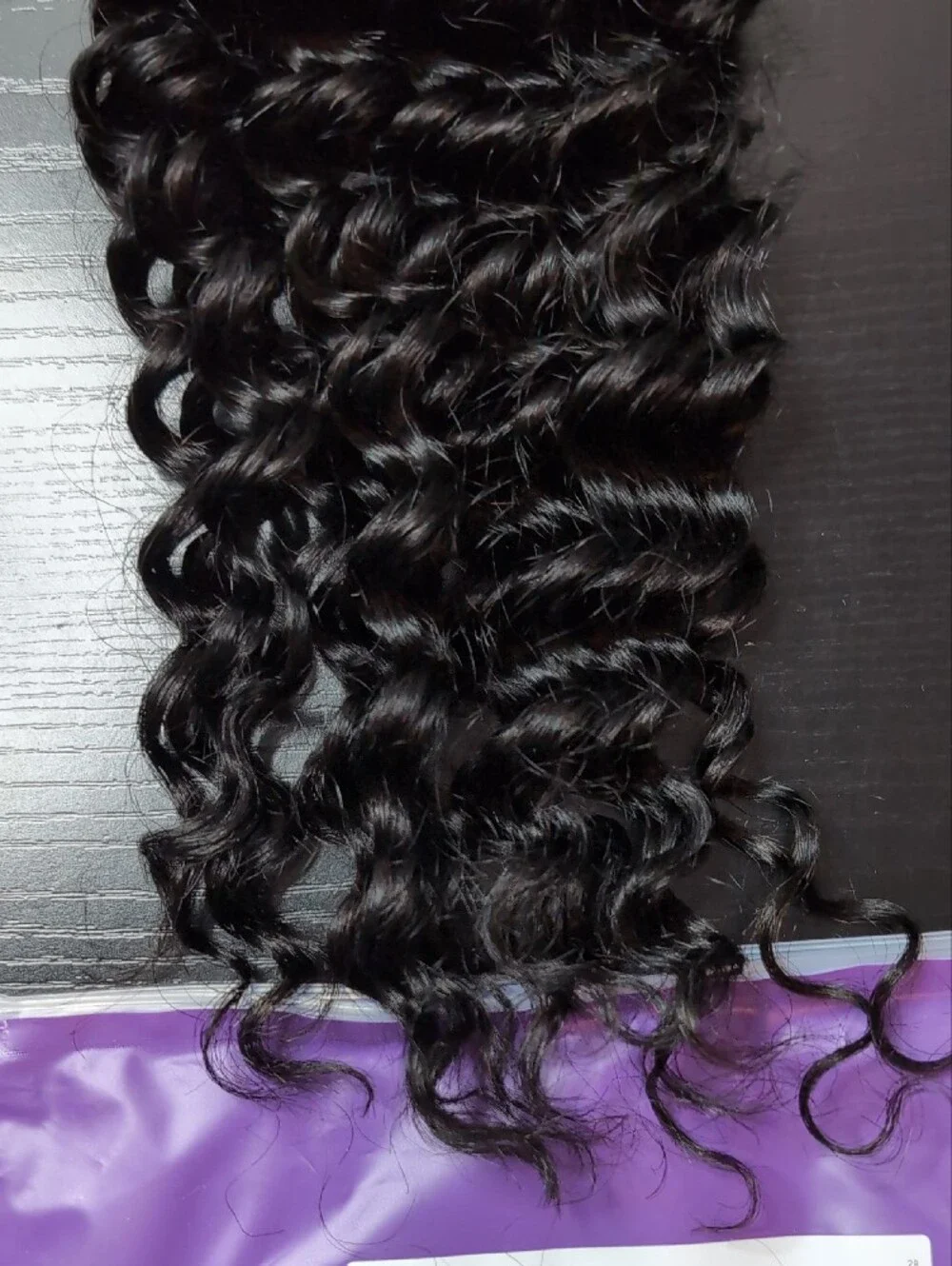 20 Inch 100 G 12 A Deep Wave Human Hair Bulk For Braiding Natural Black Boho